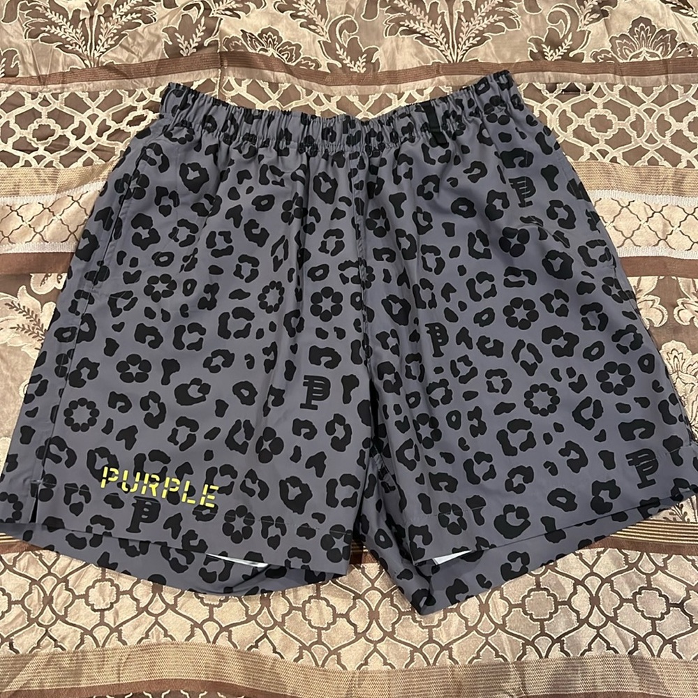 Purple Swim Trunks